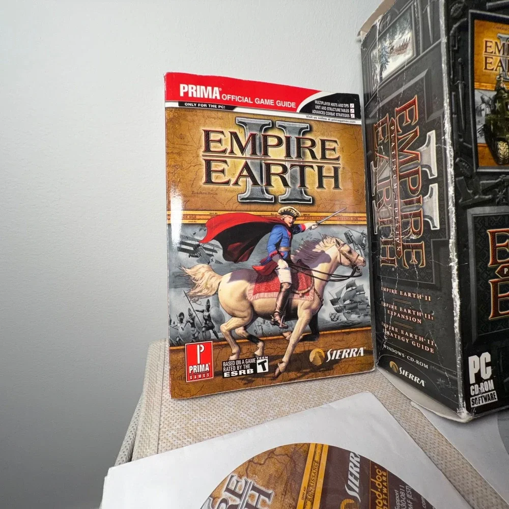 Empire Earth II Platinum Edition PC Game Age of Empires II Bundle‎ Big Box RTS